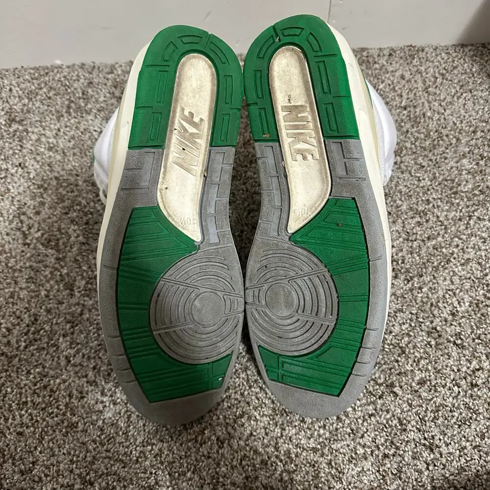 NIKE Men's Air Jordan 2 Retro Lucky Green Shoes Size 10.5 - Picture 8 of 11